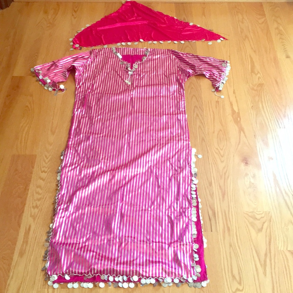 Middle Eastern kaftan long dress!
